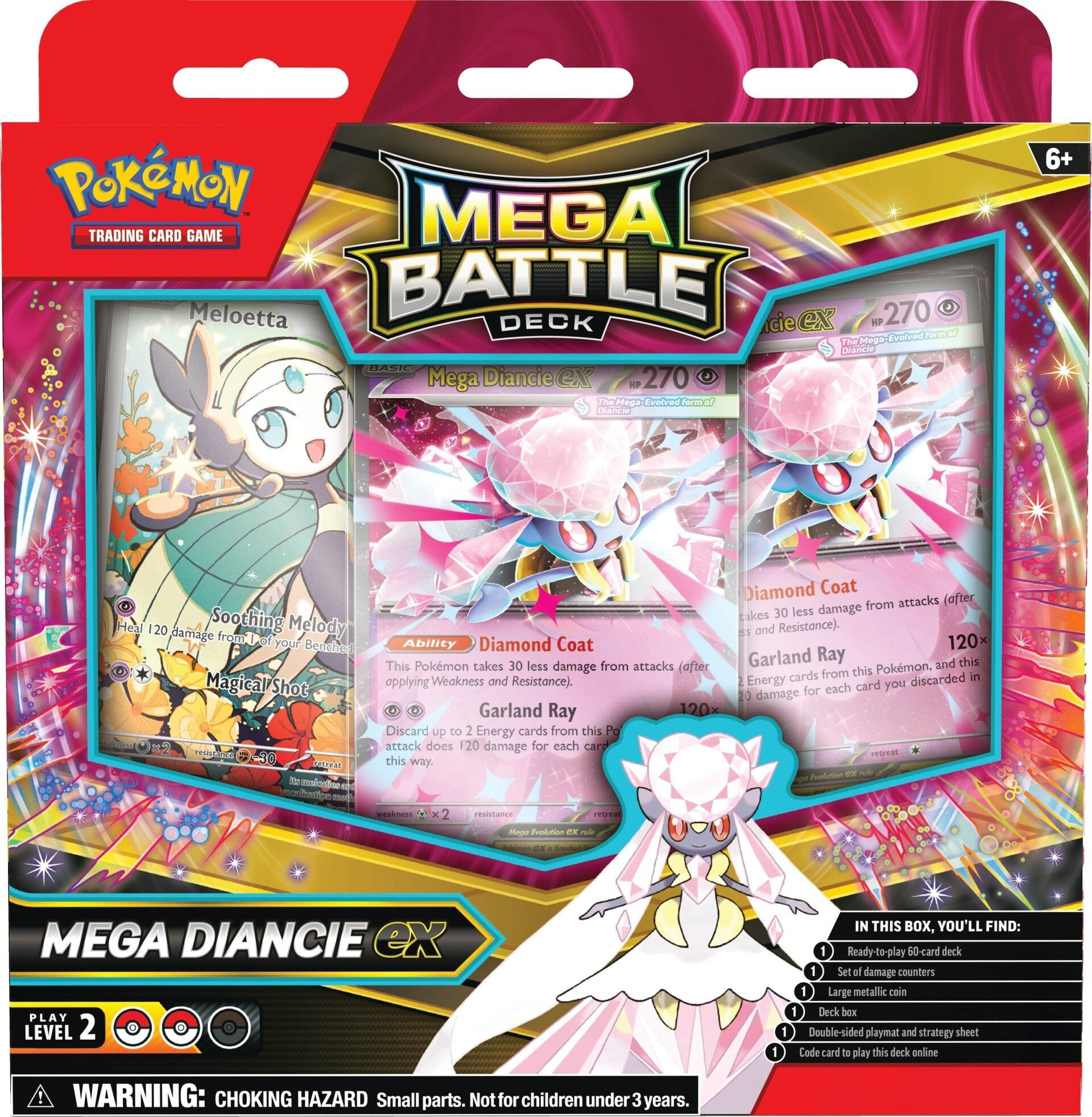 Mazo / Deck / Baraja - Mega Battle Deck Mega Diancie ex