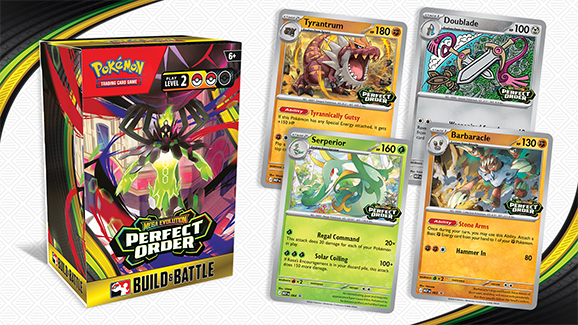 Miniatura: MEG - Perfect Order - Build and Battle - 4 sobres sellados + base para deck