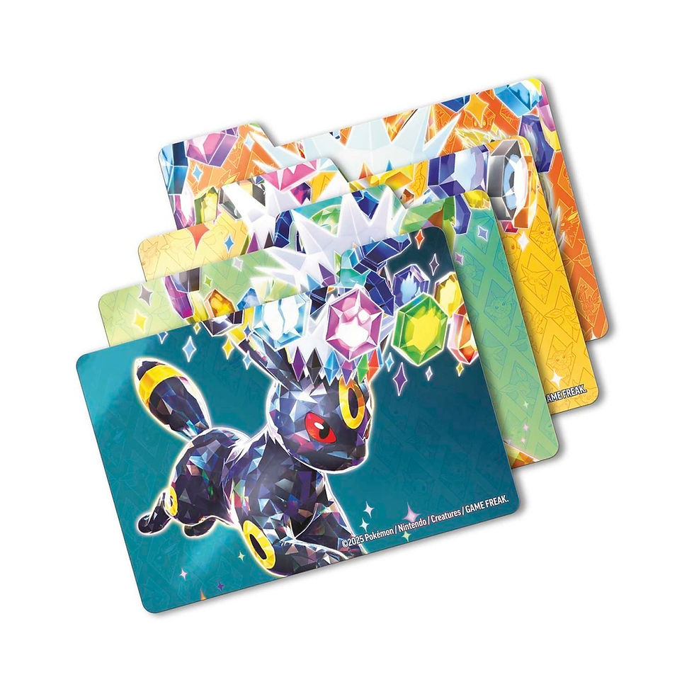 Miniatura: Prismatic Evolutions - Caja Surprise Box 4 sobres, stickers y carta ex estampada