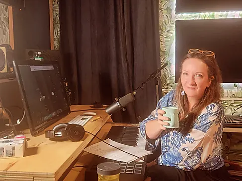 Kyeren Regehr Podcast Studio at Haus of Owl.webp