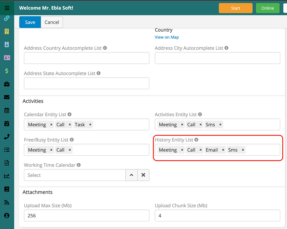 Thumbnail: EspoCRM SMS - Mass send