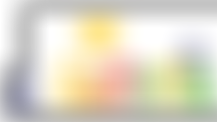 Acht Comicfiguren unter einer strahlenden Sonne