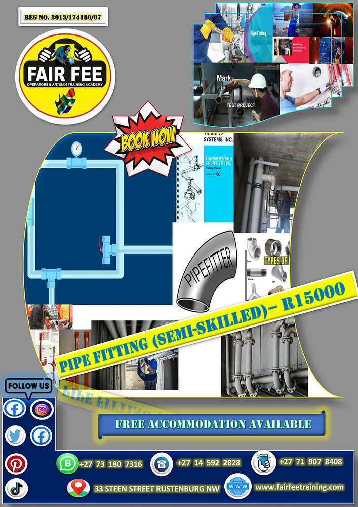 Unveiling the World of Pipe Fitting: A Path to a SEMI-SKILLED CERTIFICATE
