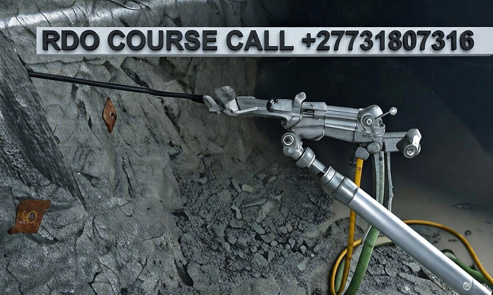 Rock drill OPerator training center