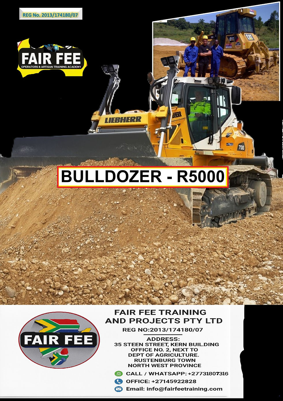 Bulldozer operator school