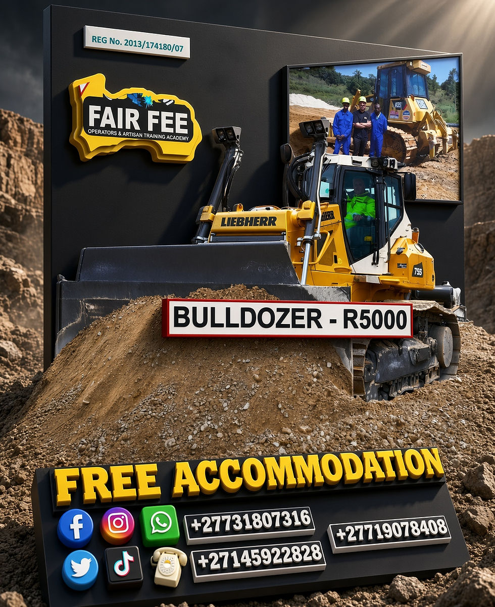 Bulldozer Operator Course Rustenburg