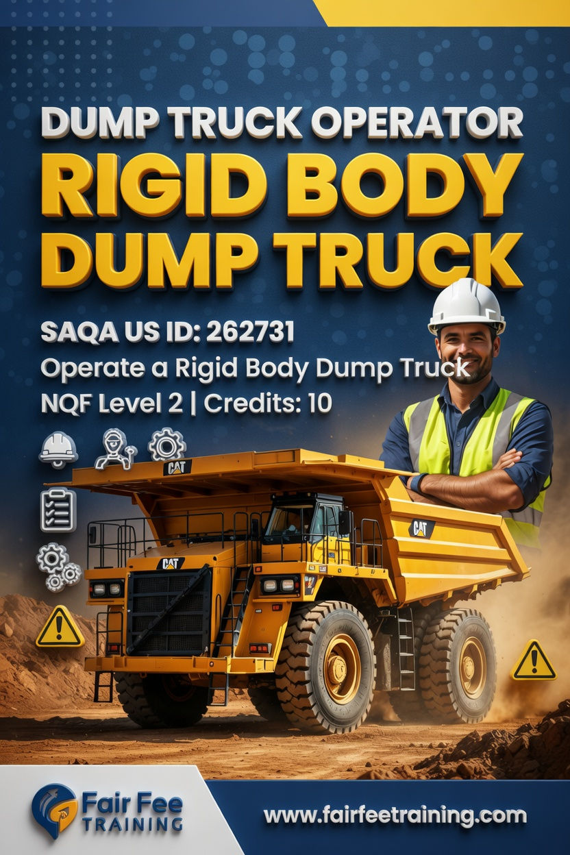 777 Dump truck operator school
