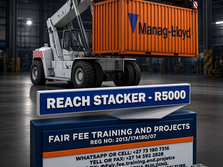 REACH STACKER OPERATOR TRAINING SOUTH AFRICA