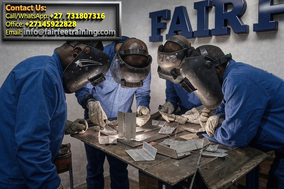 Boilermaker and Welding training Rustenburg