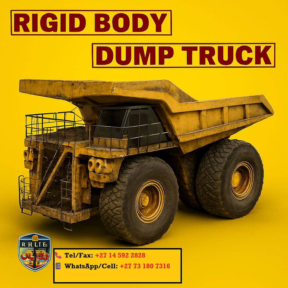 Dump truck 777 Rigid body school