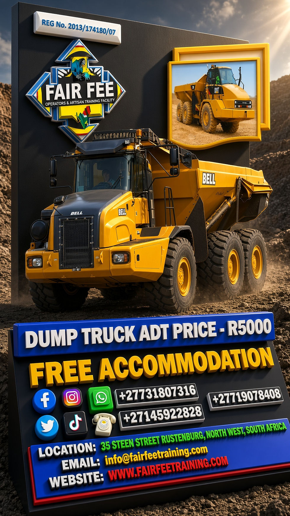 ADT DUMP TRUCK OPERATOR TRAINING SOUTH AFRICA