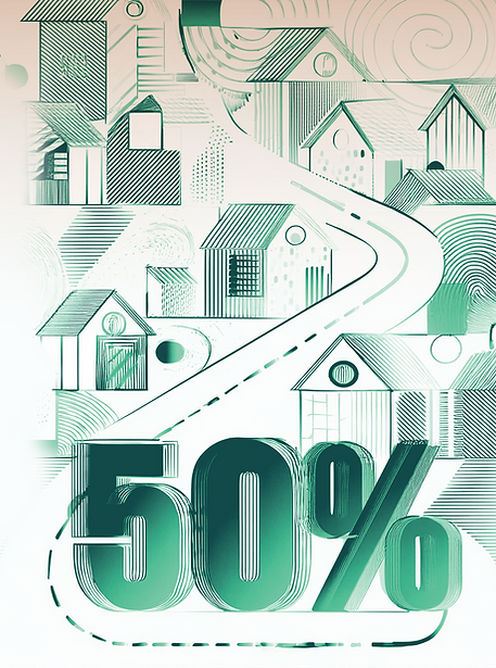 50%