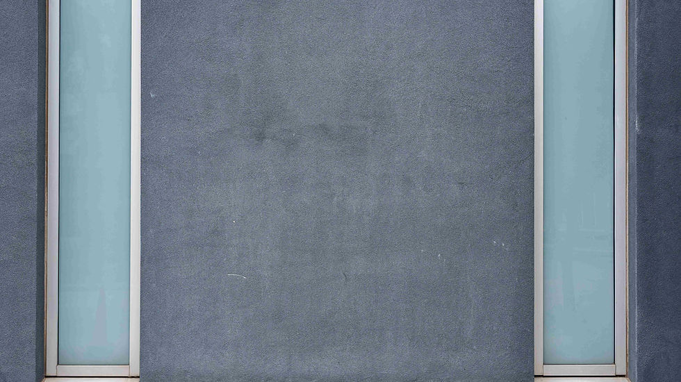 grey wall with windows