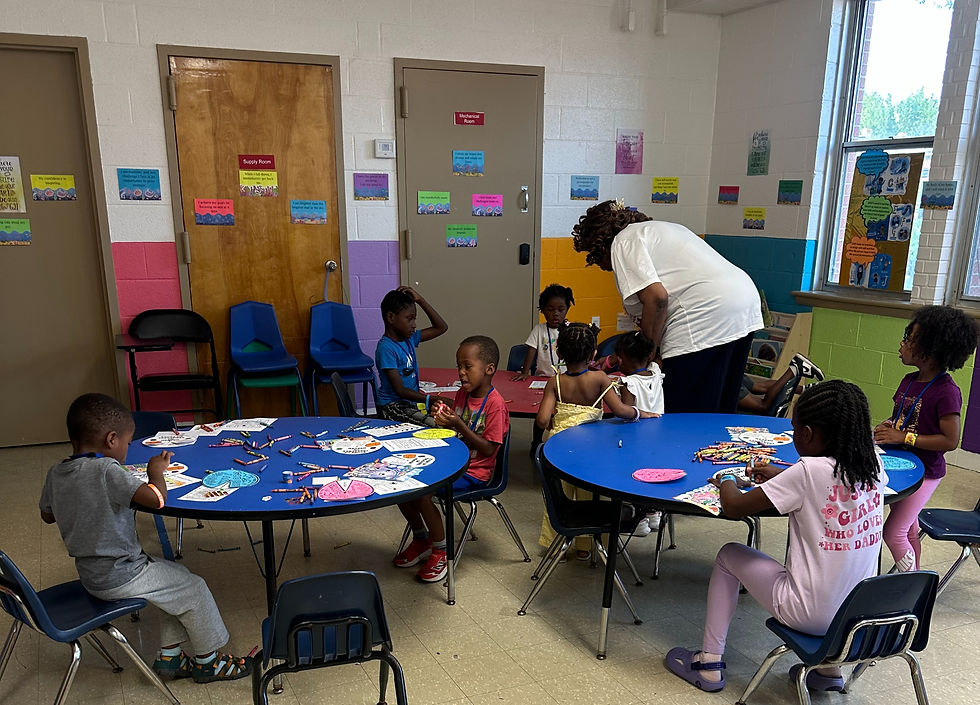 Sis. Janet Thomas teaching a class at VBS 2026