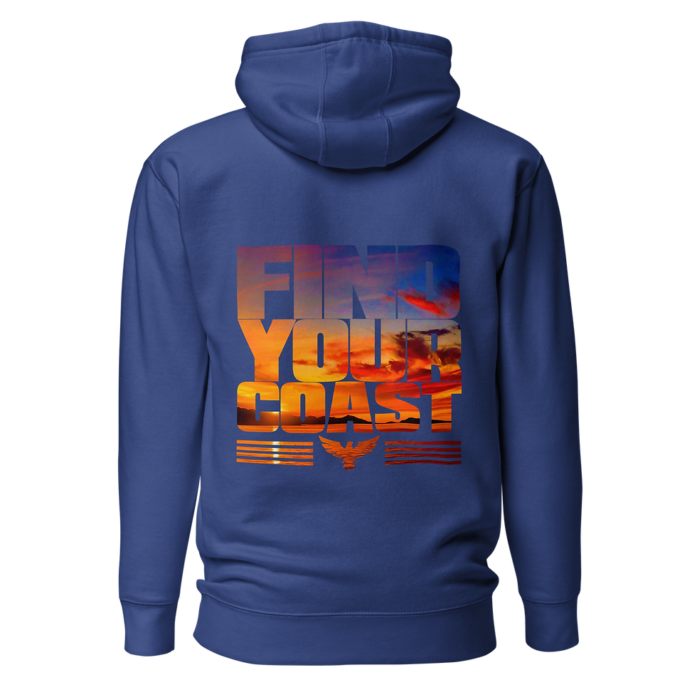 Thumbnail: Find Your Coast® Heritage Sunset Explorer Hoodie
