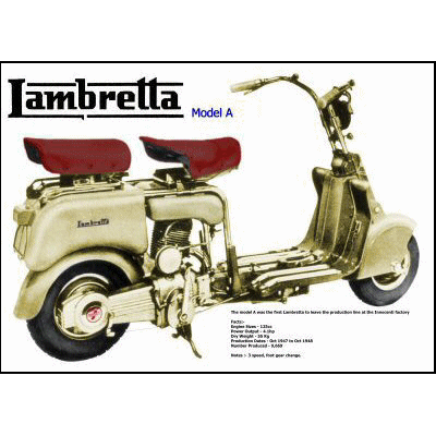 Lambretta 150cc Model A