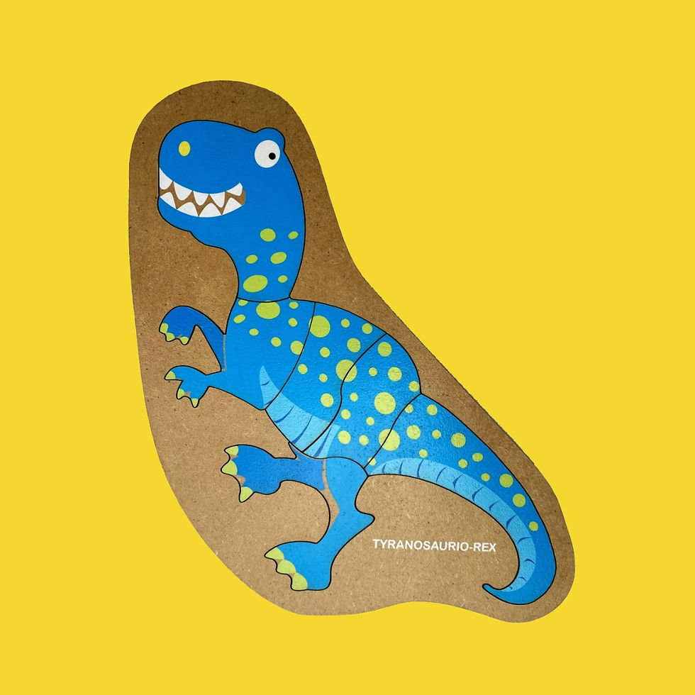Rompecabezas De Madera Tyranosaurio-Rex