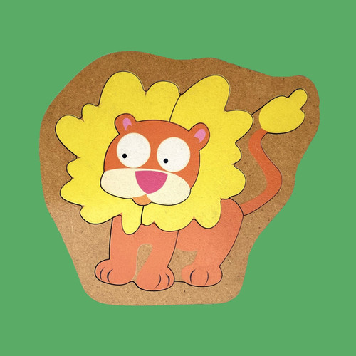 Rompecabezas De Madera León Planz