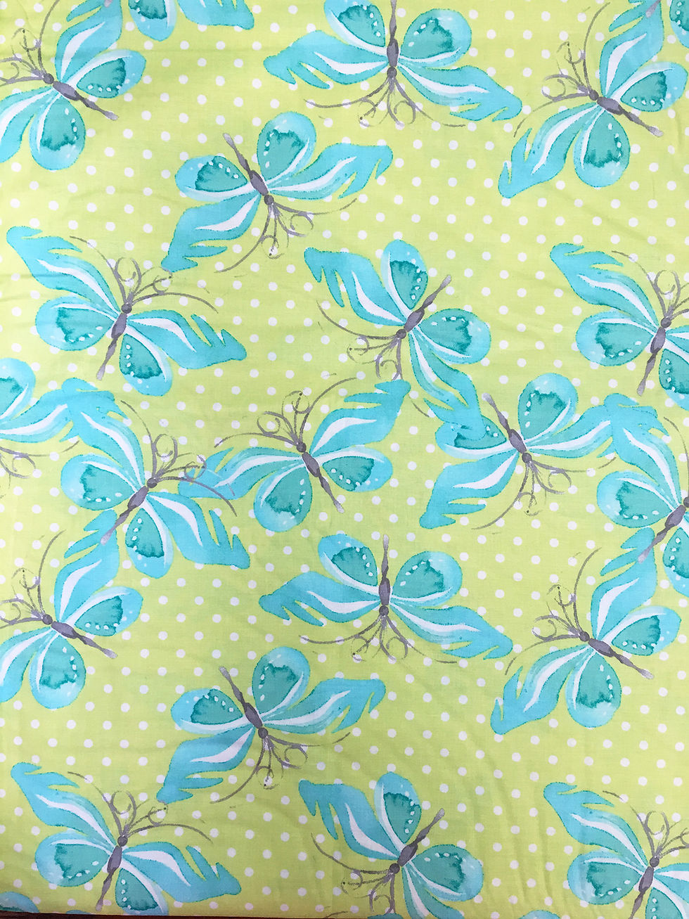 Aqua Butterflies