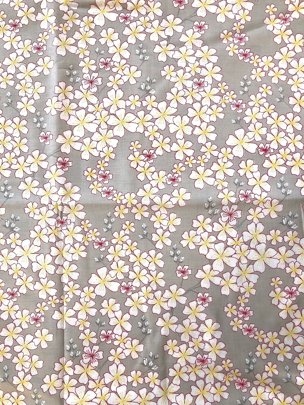 Taupe Floral Spray
