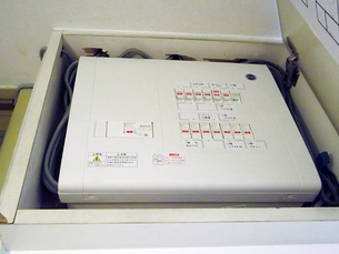 エアコン電源の増設工事