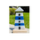 Miniaturebillede: Blue and White Fused Glass Lighthouse