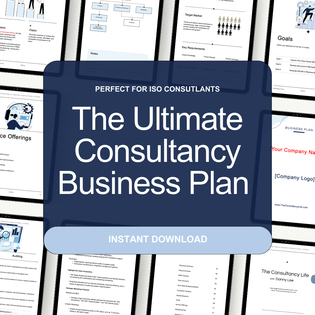The Consultancy Business Plan