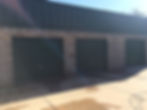 Garage access storage unit.