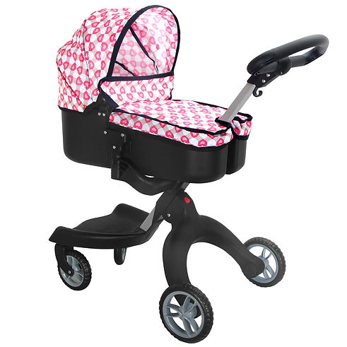 BiBi Doll Accessories - 2 in 1 Doll Pram