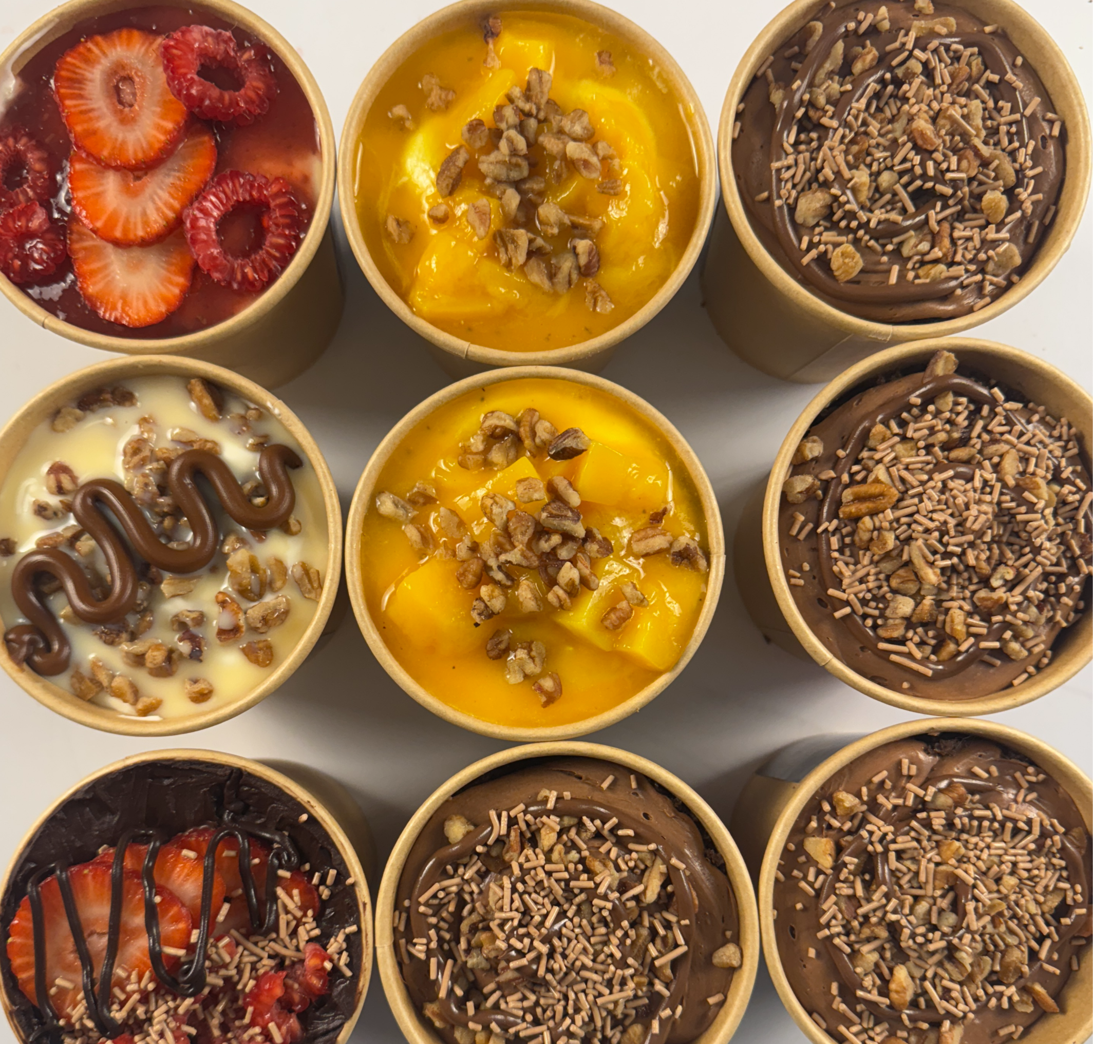 Arranged Food and Objects