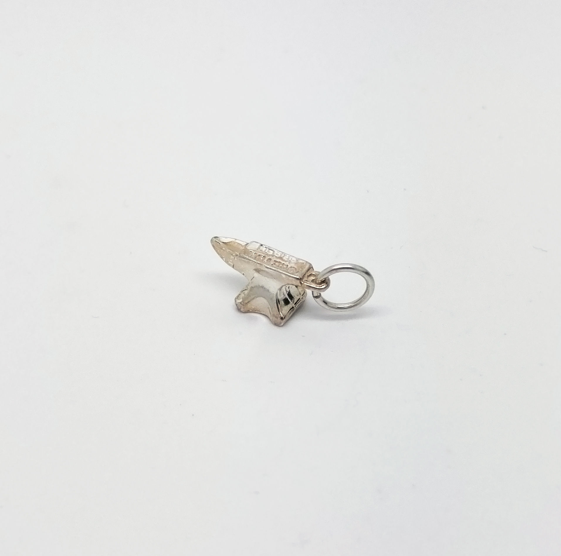 Silver Anvil Charm