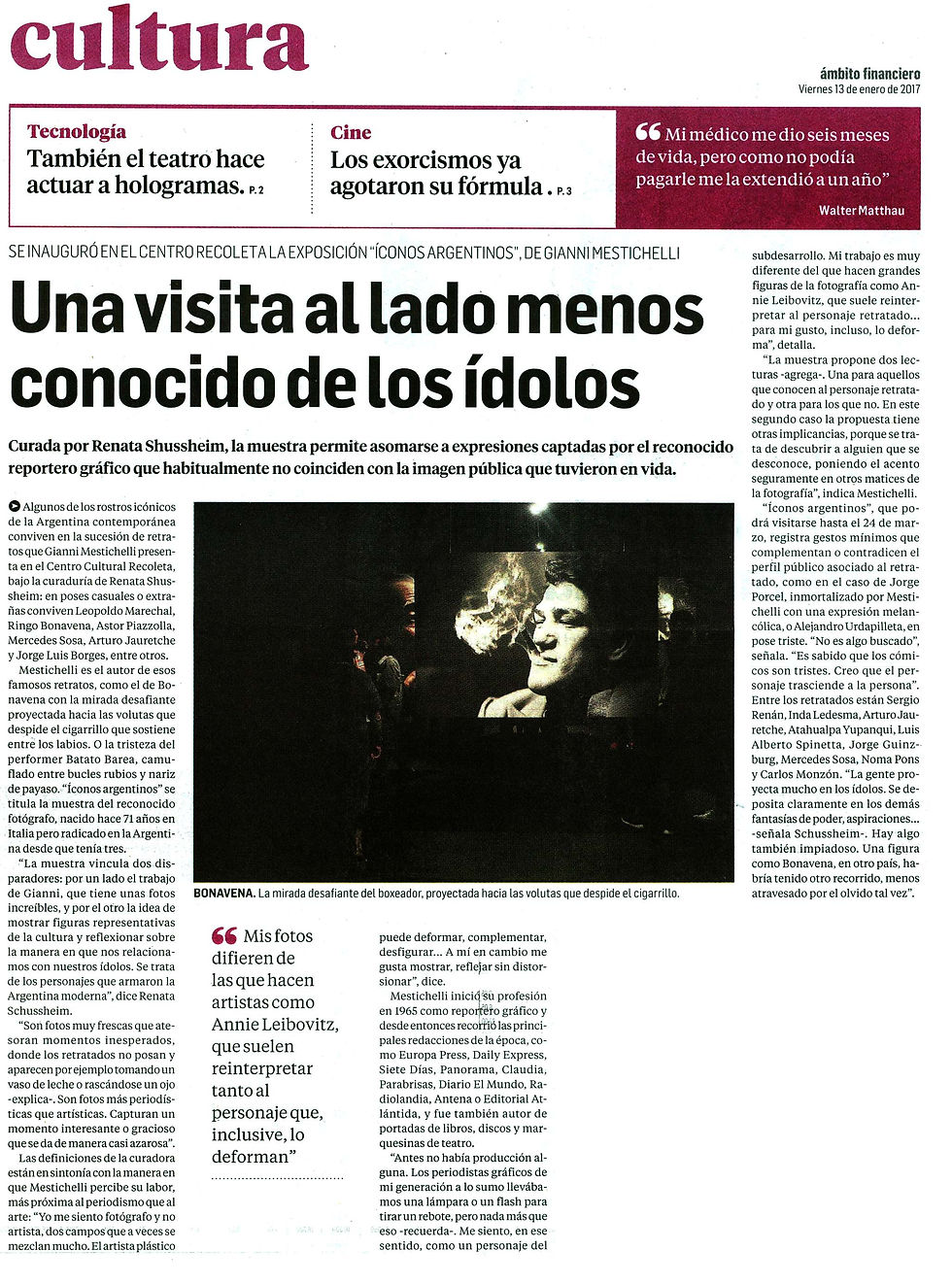 AMBITO FINANCIERO, 13 DE ENE
