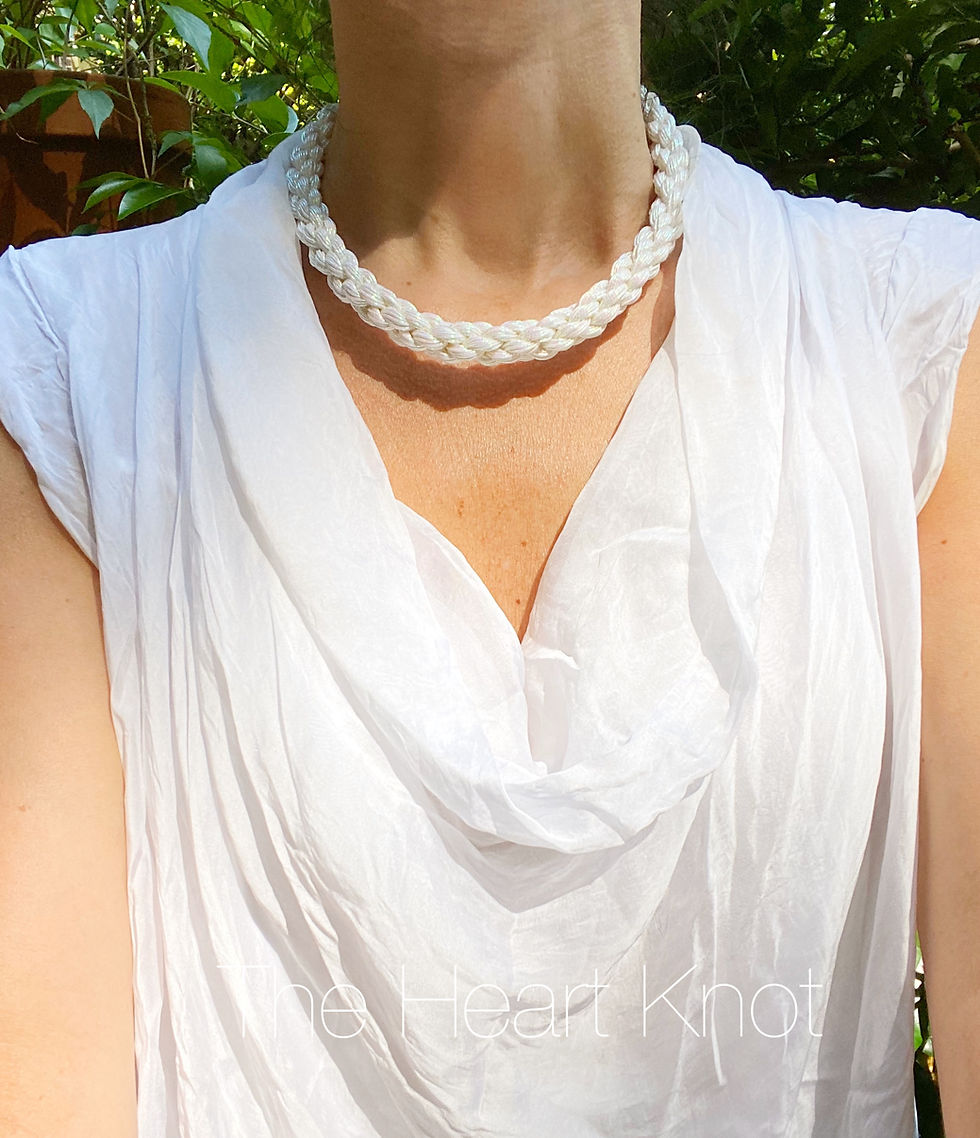 Thumbnail: White Braid Bracelet