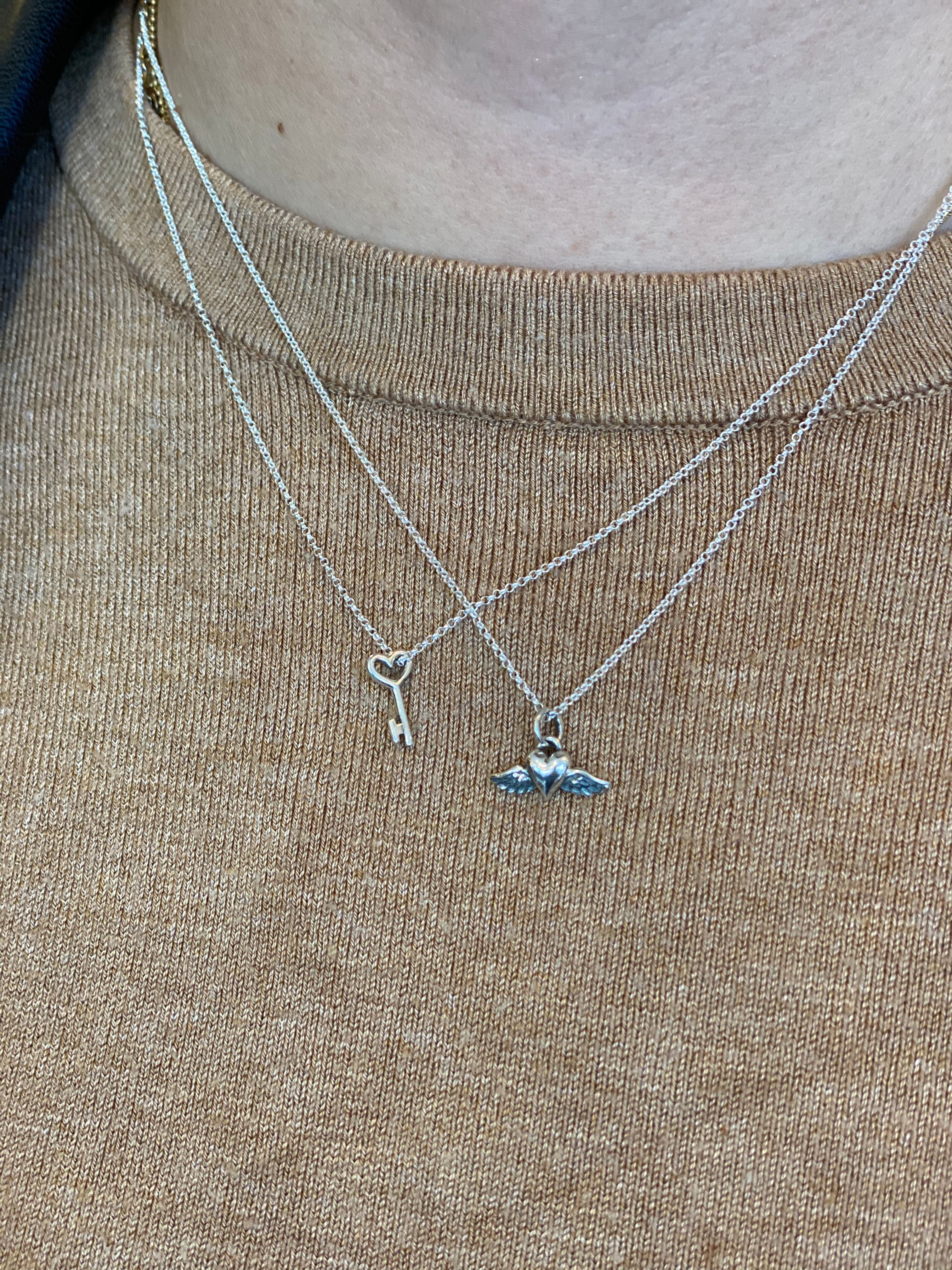 Heart of Wings in Sterling Silver