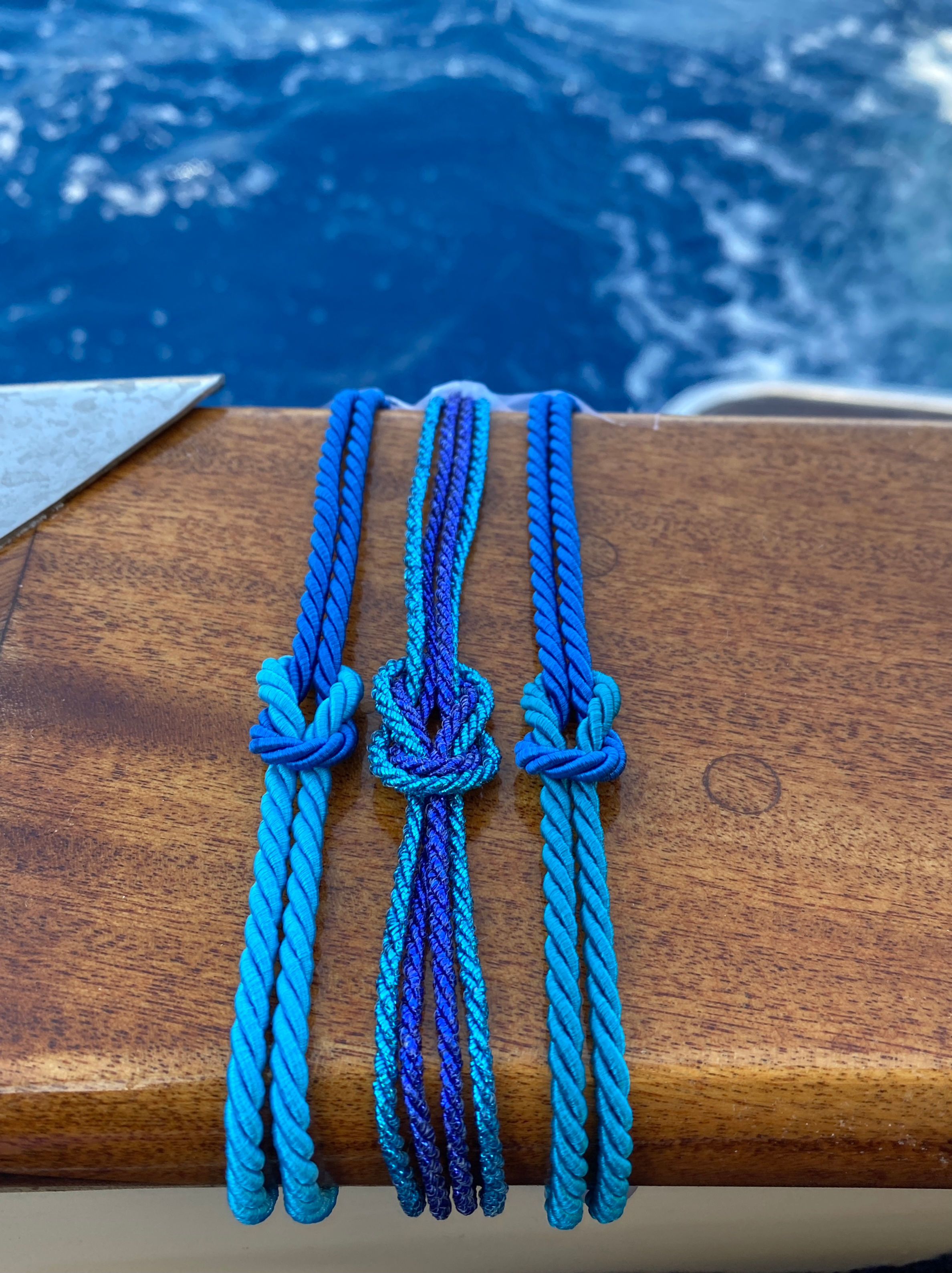 Blue Grotto Bracelets (Far right)