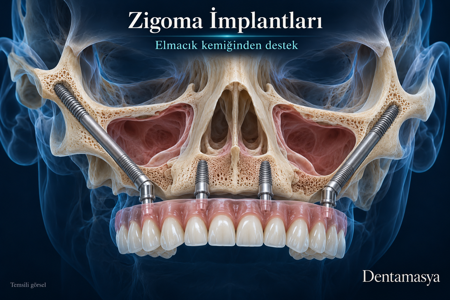 Zigoma İmplantları — temsili görsel