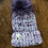 Thumbnail: Luxury Merino Wool Super Bulky Ribbed Brimmed Pom Pom Hat - Healing Heart