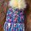 Thumbnail: Luxury Merino Wool Super Bulky Ribbed Brimmed Pom Pom Hat - Sweet Emotion