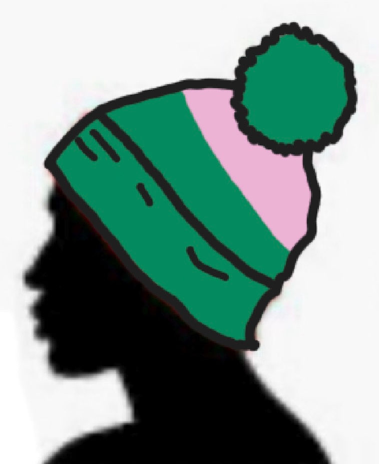 Thumbnail: *CUSTOM* Two-Color School/Team/Organization Merino Wool Pom Pom Hat