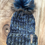 Thumbnail: Luxury Merino Wool Super Bulky Ribbed Brimmed Pom Pom Hat - Garden Gate