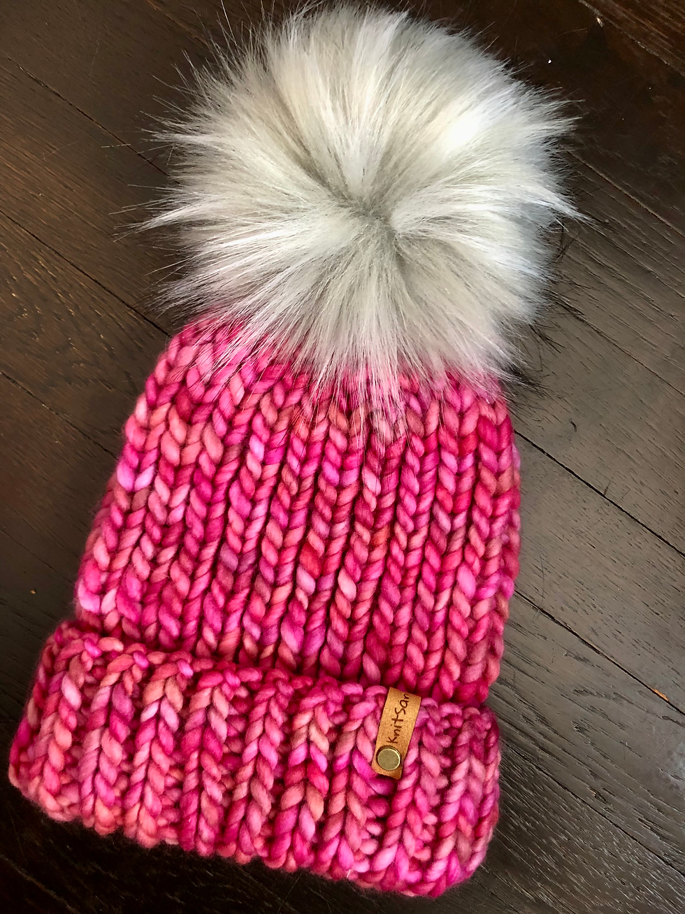 Thumbnail: Color Collective Luxury Merino Wool Hat - Bliss