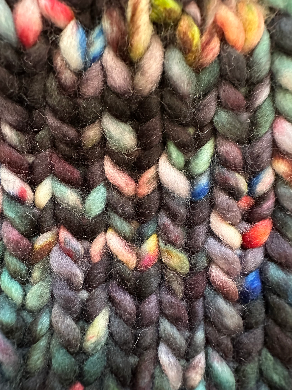 Thumbnail: **Set** Luxury Merino Wool Super Bulky Hat and Cowl Set - Draiocht