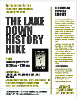 The Lake Down History Hike by Matt Pike 28th Aug 2022