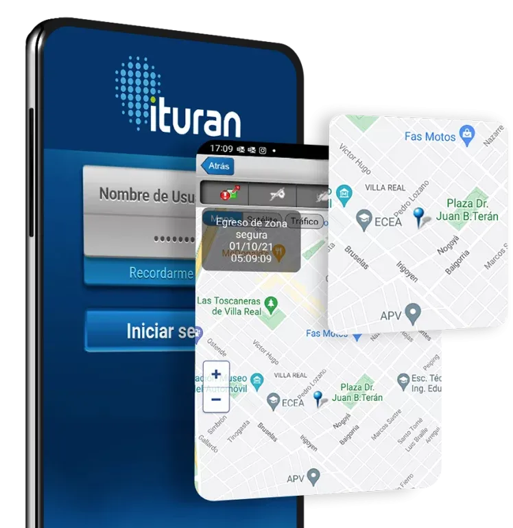 APP ITURAN. Telemetría. Control de combustible. Ituran. Gestión de Flotas. GPS Tracking. Geocercas. Alertas de velocidad. Comportamiento de conductores. Endeavant.