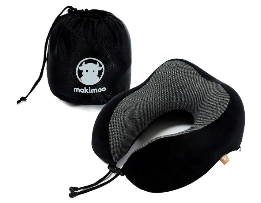 Makimoo Memory Foam Travel Pillow