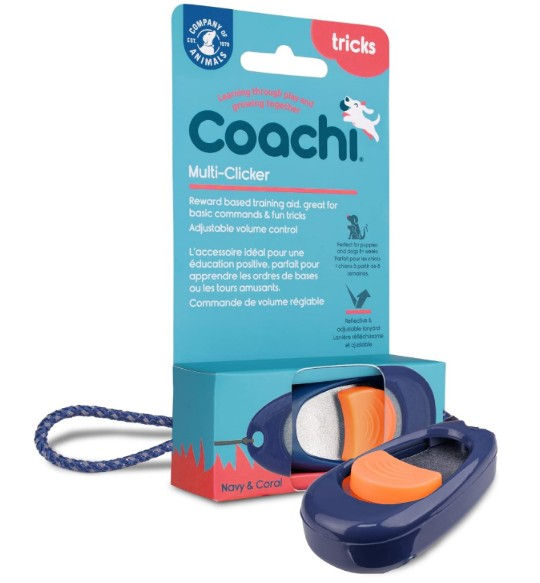 Coachi Multi-Clicker, Volume Control with 3 settings