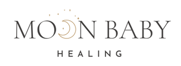 Moon Baby Healing Logo