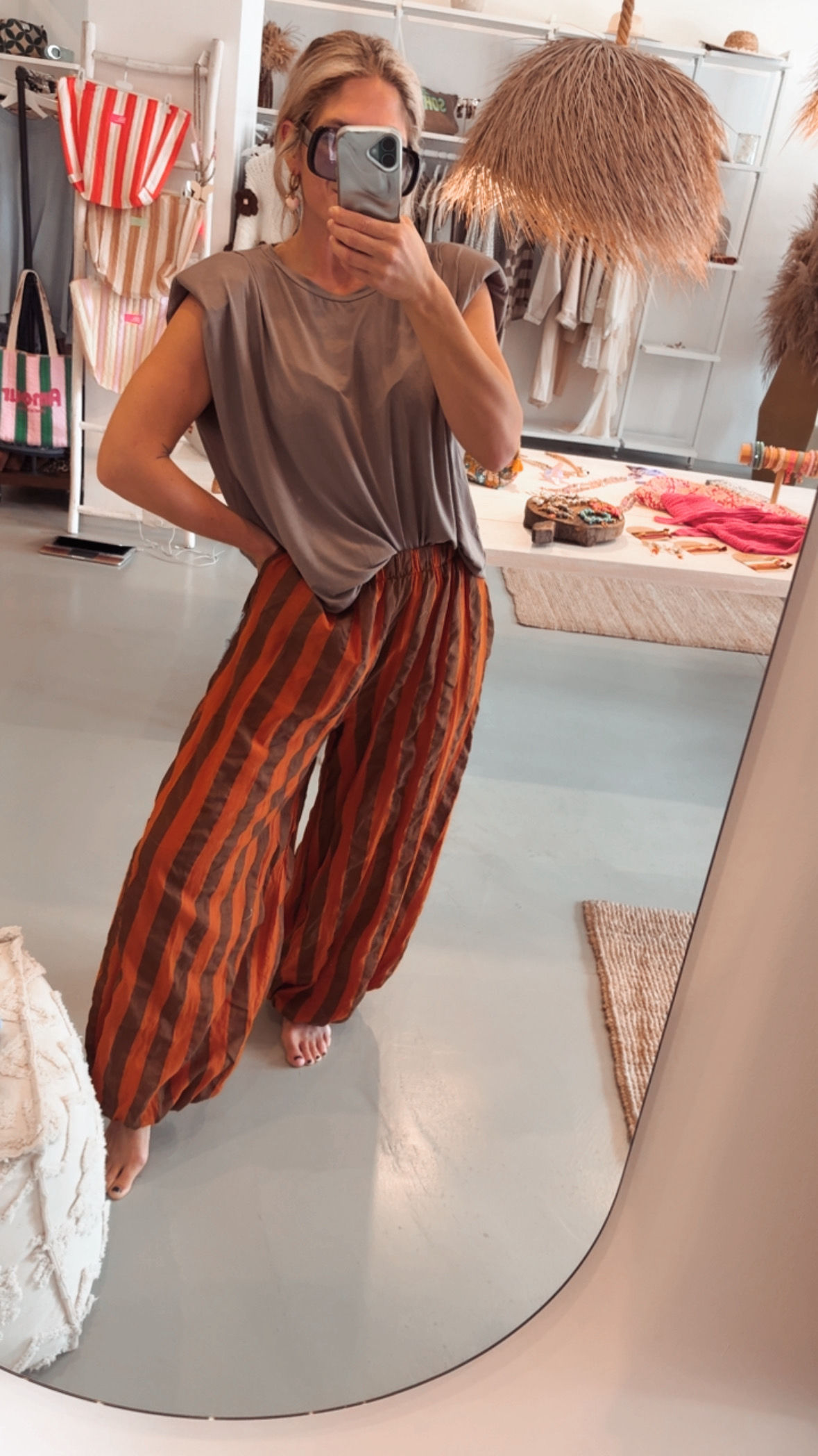 Boxy Shirt Taupe