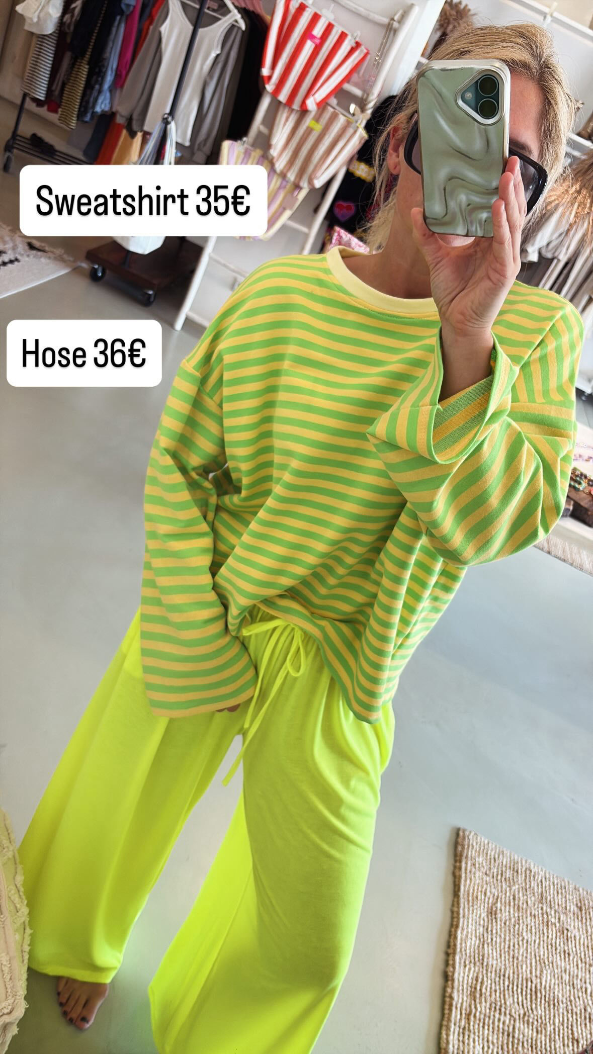 Sweatshirt Neon Shine