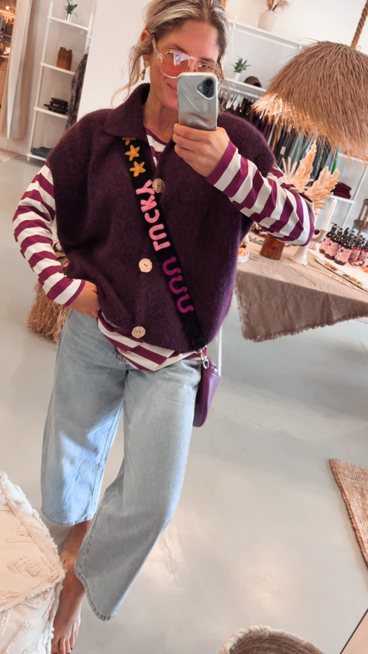 Stripes BasicViskose Mesh